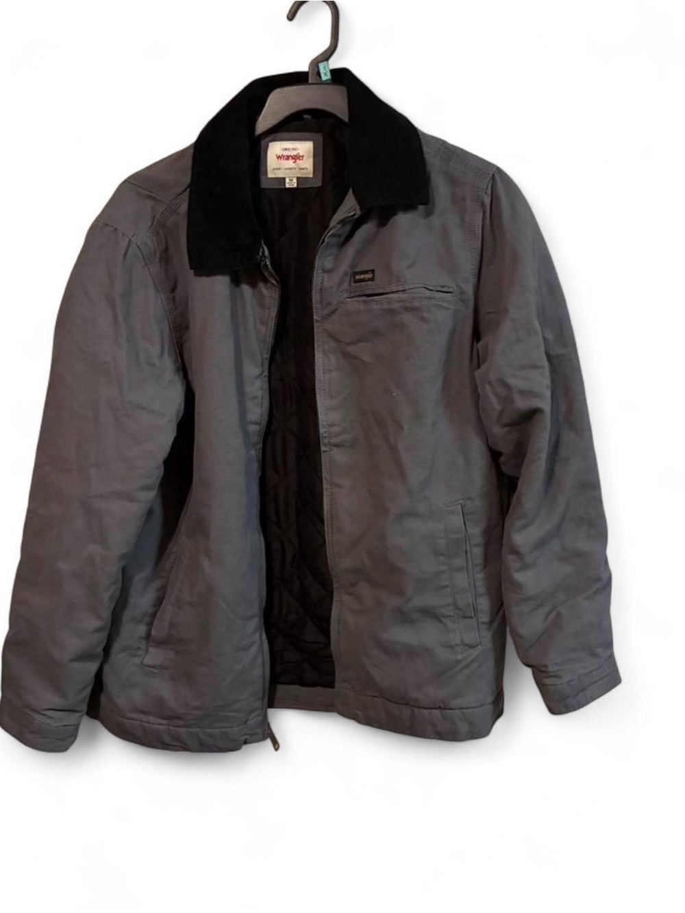 Wrangler Men's Charcoal Gray Field Jacket